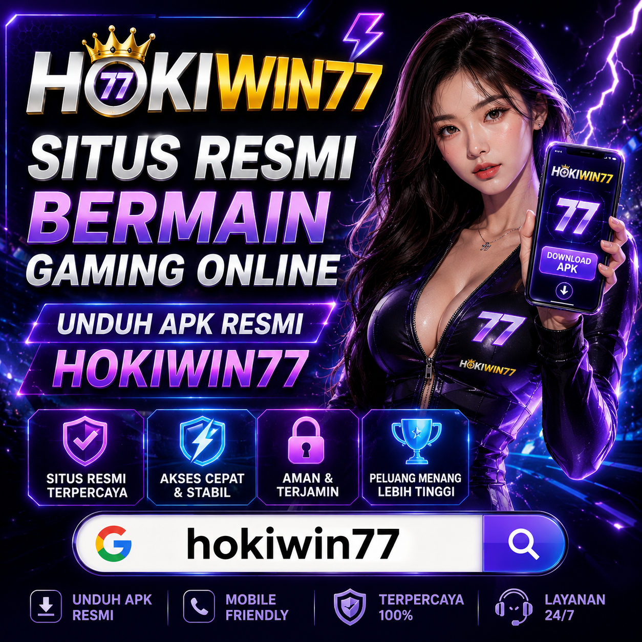 Hokiwin77 situs resmi bermain gaming online unduh apk resmi